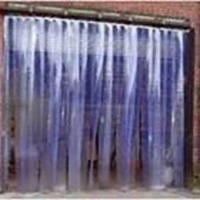 Tirai Pvc Strips Curtain Transparan Cikampek 